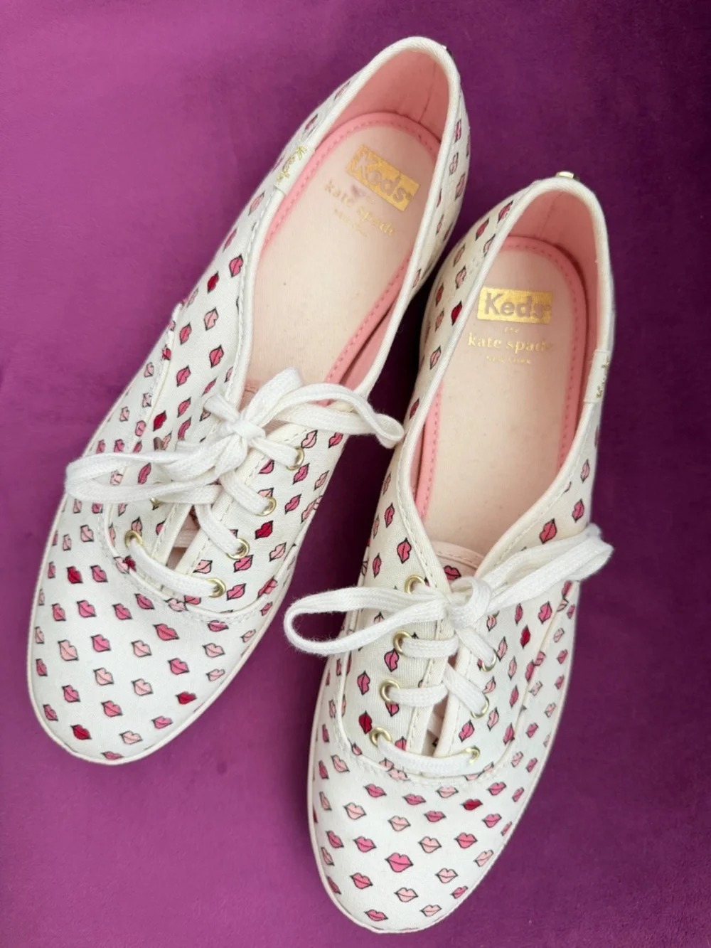 Keds x Kate Spade New York Champion Lips Sneakers Women’s 8.5